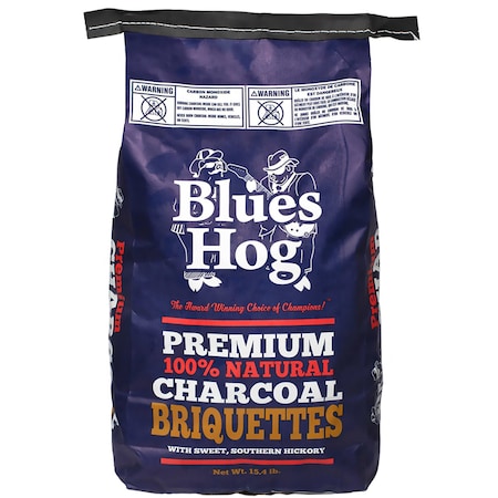Blues Hog Blues Hog All Natural Hickory Charcoal Briquettes 15.4 lb 90915